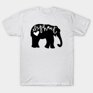 Elephant Love - Silhouette T-Shirt